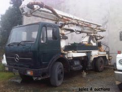 Mercedes Benz 1624 Concrete Pump Truck for sale Vic Pakneham