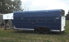 Lone Star Livestock Gooseneck Trailer for sale Vic Warnambool