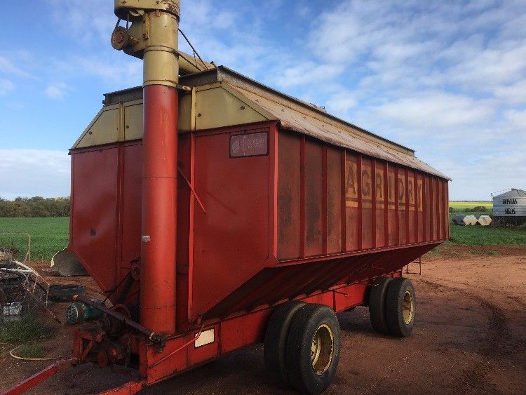 AGRIDRY Allora Field Bin Dryer MKII 780 bushel Northampton