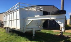 Gooseneck Stock or Horse Trailer for sale Vic Bonegilla