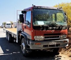 Isuzu FVY1400 long Tray Top Truck for sale SA Paringa