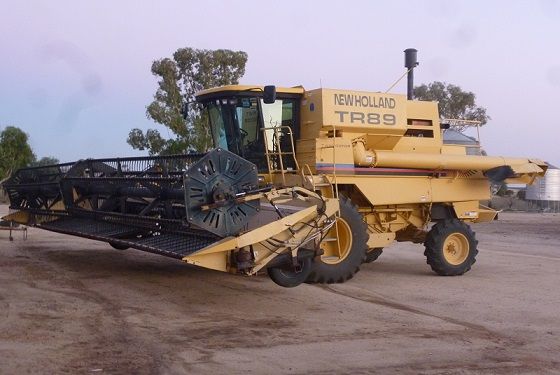 New Holland TR89 Header Farm Machinery for sale WA