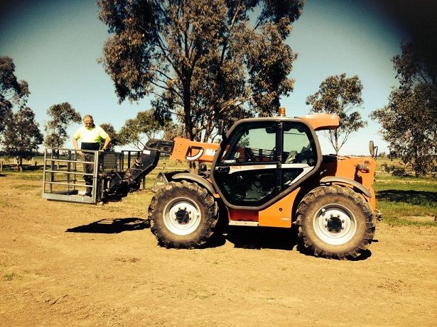 Manitou Telehandler MIT 731 Turbo Farm Machinery for sale Vic