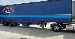 Barker 45ft drop deck tautliner trailer for sale Dandenong Sth Vic