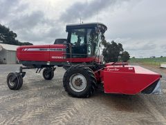2009 Massey Ferguson 9635 Windrower for sale Eudunda SA