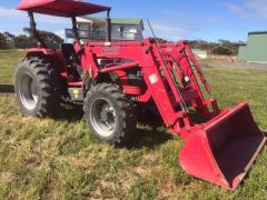 2013 Mahindra 8000 4WD Tractor &amp; FEL For sale SA Minlaton