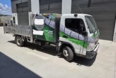 2022 Mitsubishi Fuso Canter Flat deck service truck for sale Caloundra Qld