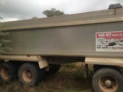 Trailer for sale NSW Borcat Aluminium Tipping Dog Trailer