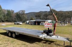 Flat Top Tilt/Crane Trailer for sale Moombie NSW