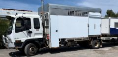 Isuzu FRR550+ TD with 4 Horse Box