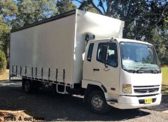 2008 Mitsubishi Fighter Tautliner Truck for sale NSW Sandy Beach