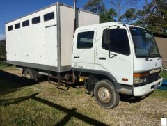 Mitsubishi FK617, 6 Horse Truck, Dual Cab (7 seater), Diesel, Aircon, Power-steering