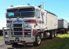 Dog Trailer 1988 Kenworth K100E Tipper Truck for sale NSW Newcastle