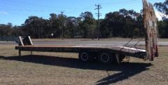 Lombardi TA 300 Bogie Low Loader Trailer for sale NSW Ulan