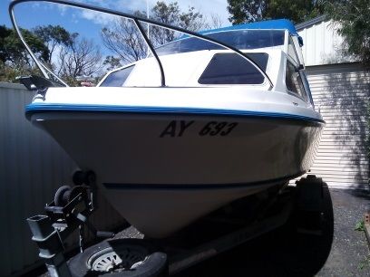 Carribean 5.2m Crest Cutter half cabin Boat for sale Pakenham Vic