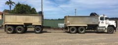 Borcat trailer 1988 Mack Value Liner Tipper truck for sale NSW Woodburn