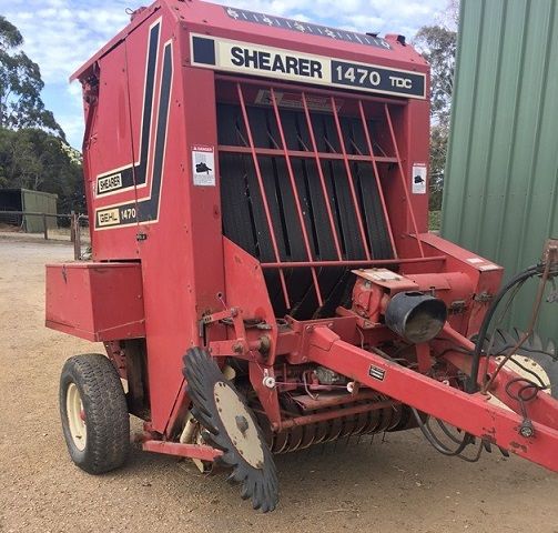 Gehl Shearer 1470 round string baler for sale Mt Pleasant SA