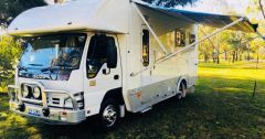 2007 ISUZU NPR400 MOTOR HOME FOR SALE FORBES NSW