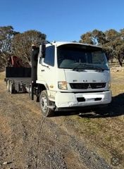 2013 Mitsubishi Fuso FM600 Crane Truck for sale Young NSW