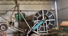 Hard hose irrigator is an IB international model R 1/1 for sale Irrewillipe