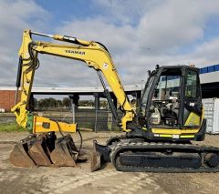 2017 Yanmar SV 100-2 2A215 Excavator for sale Camberwell Vic