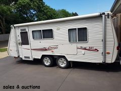 2007 30th Anniversary Coromal Corvair 541 Pop Top Caravan for sale Vic Warragul