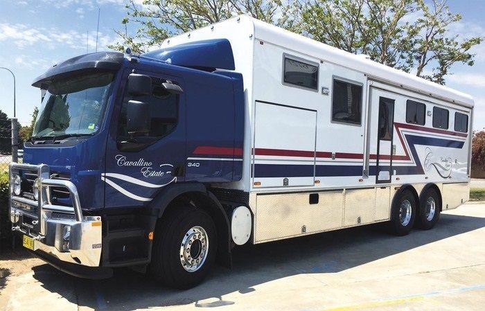 2012 Volvo Extra cab 6 horse angle load horse transport for sale Bays Water WA