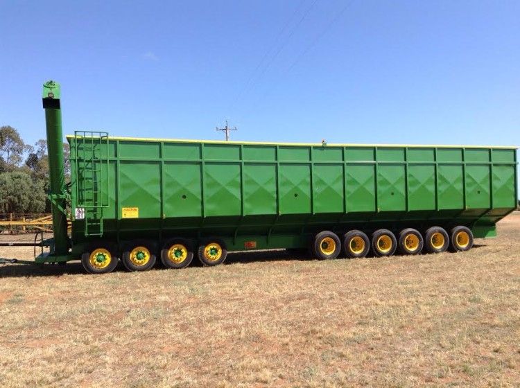 Dalton 130 Ton Bulk Grain Mother Bin Farm Machinery for sale Vic